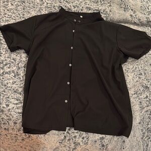 Black Button-Up Shirt